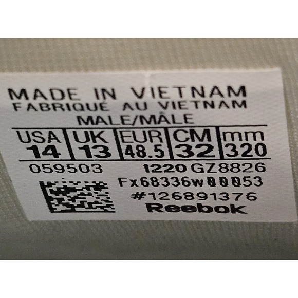 Reebok Question Mid Mens Sz 14 Candyland Iverson Token Verified Tags 2021 NWT - Picture 4 of 16